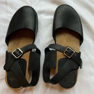 MIA Sofia Black Clog Made in Sweden